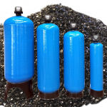 Iron removal pyrolusite filters